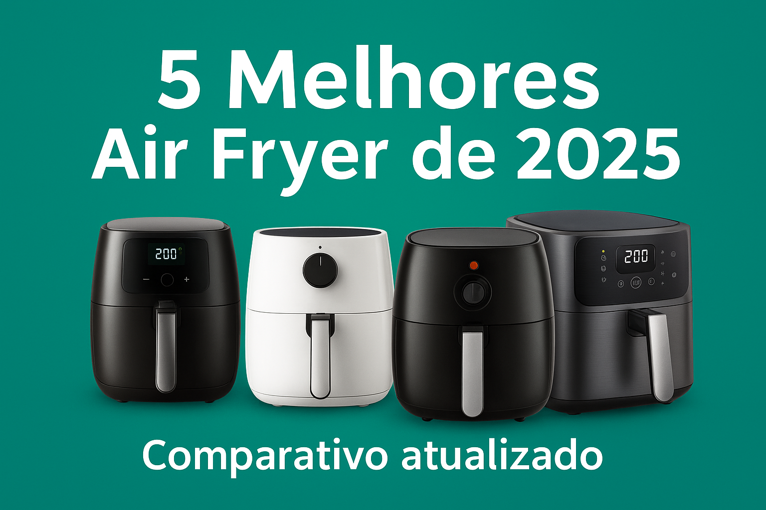 5 Melhores Air Fryer de 2025