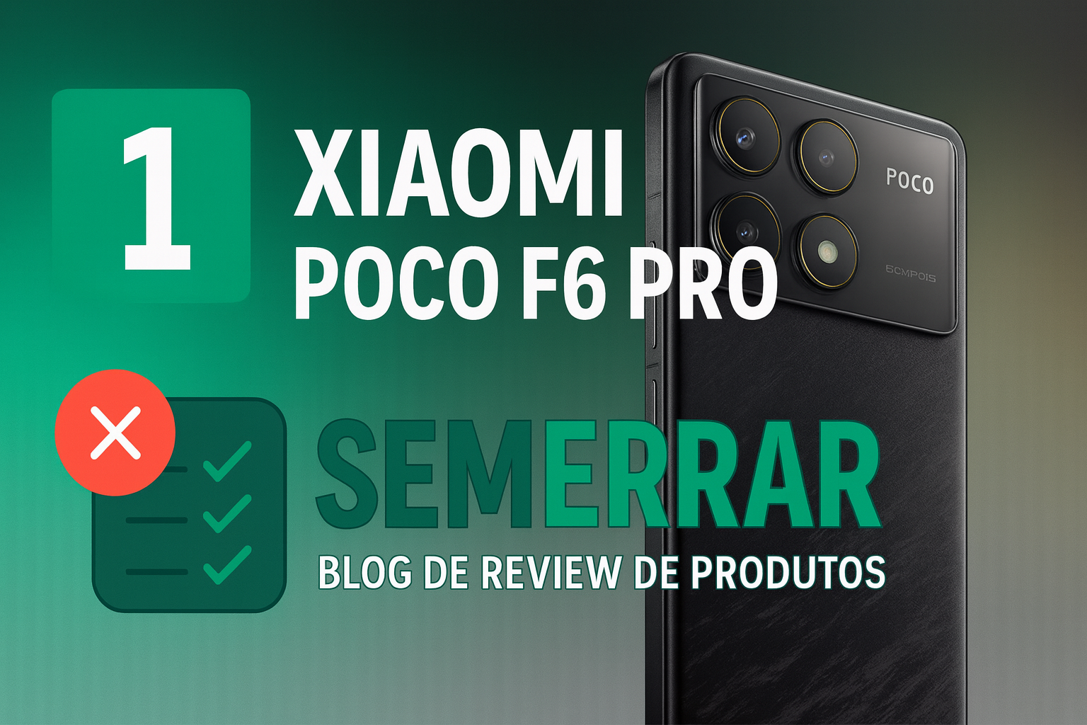 POCO F6 Pro 5G melhores celulares Xiaomi 2025