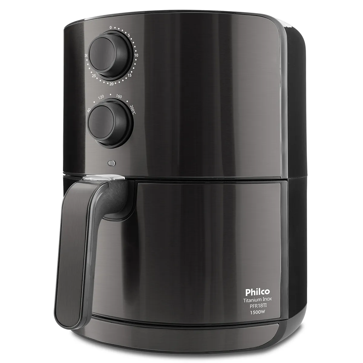 Air Fryer Philco Inox 4.5L compacta